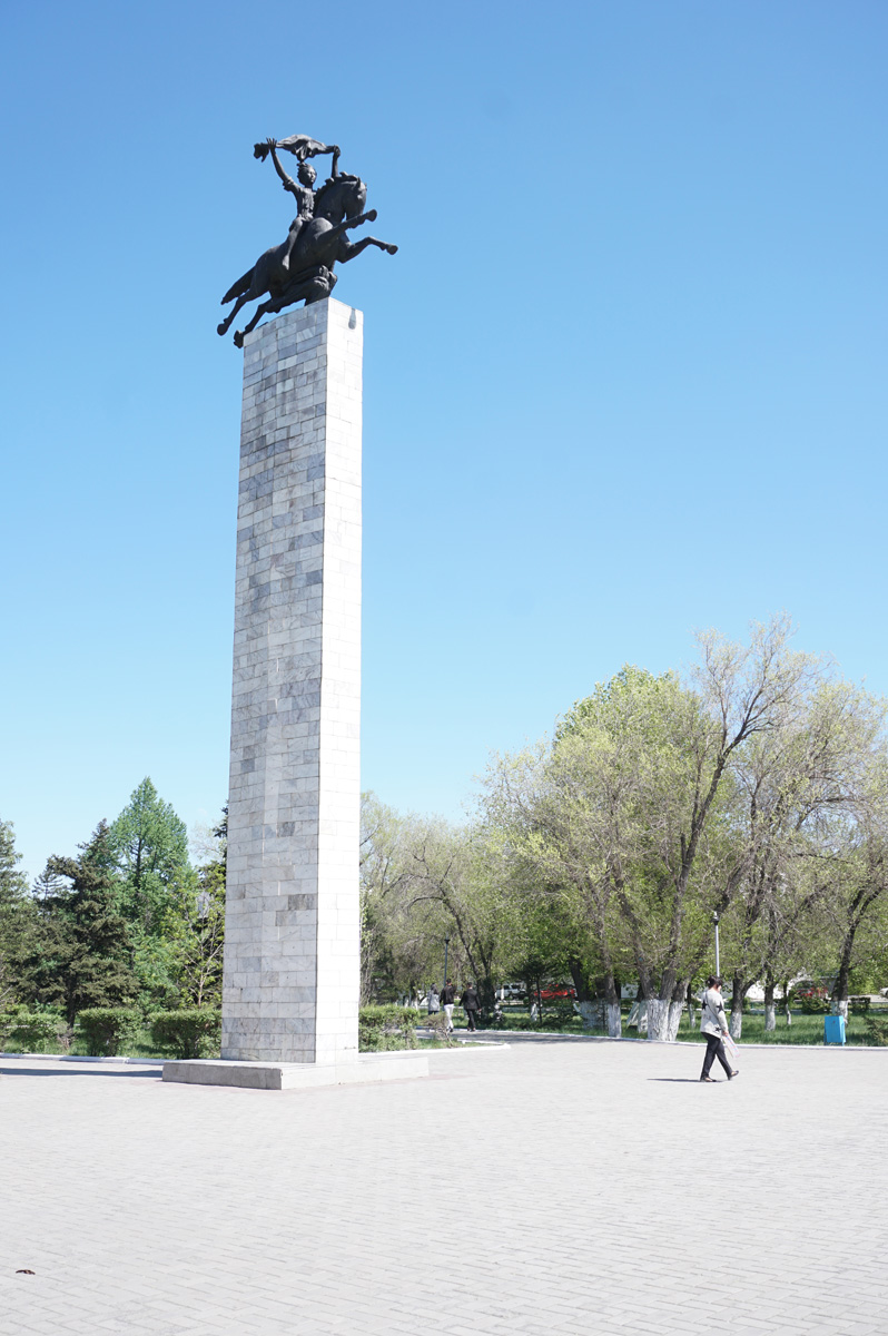 Semey, Mysterious Kazakh column