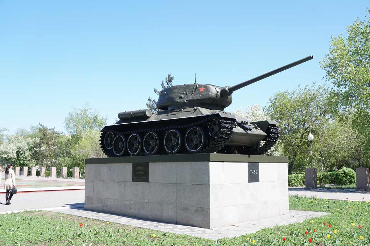 Semey, T-34 tank