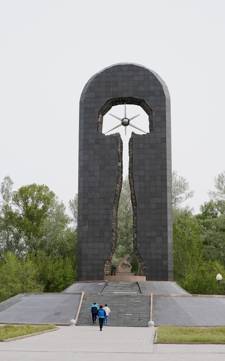 Semey, “Stronger Than Death” Monument to the Victims of Nuclear Testing