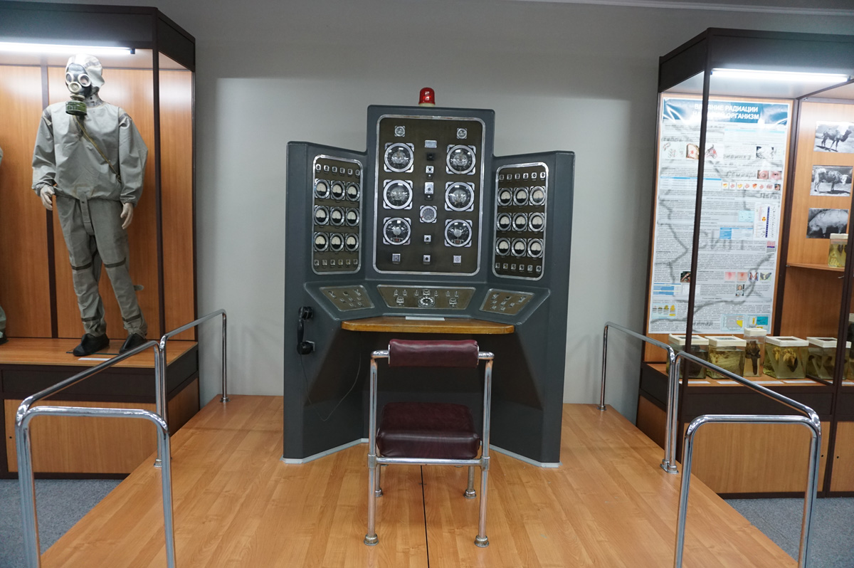 Test Center Museum, Test control panel (for later tests)