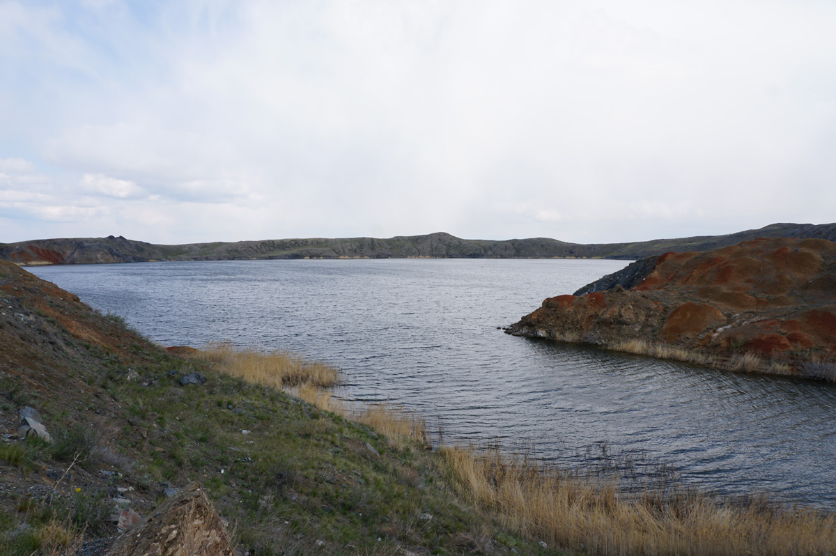 Atomic Lake, Atomic Lake exit to lake Chagan