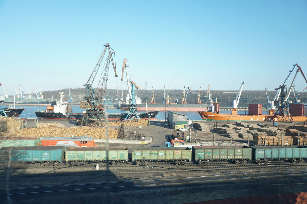 Vanino to Komsomolsk na Amur, Vanino port