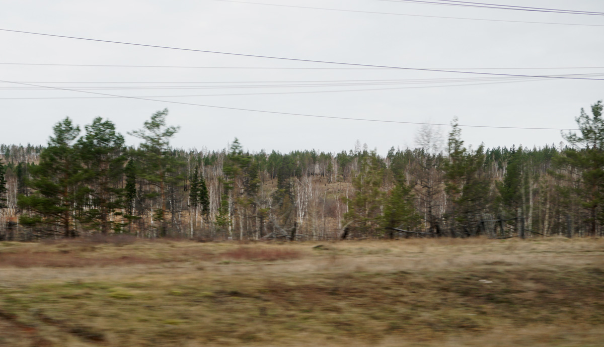 Around Bratsk, West of Bratsk