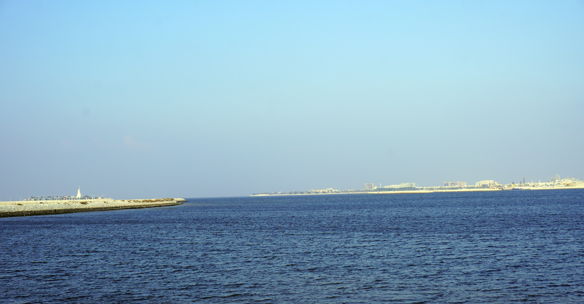 Dammam to Riyadh, View from Dammam Corniche