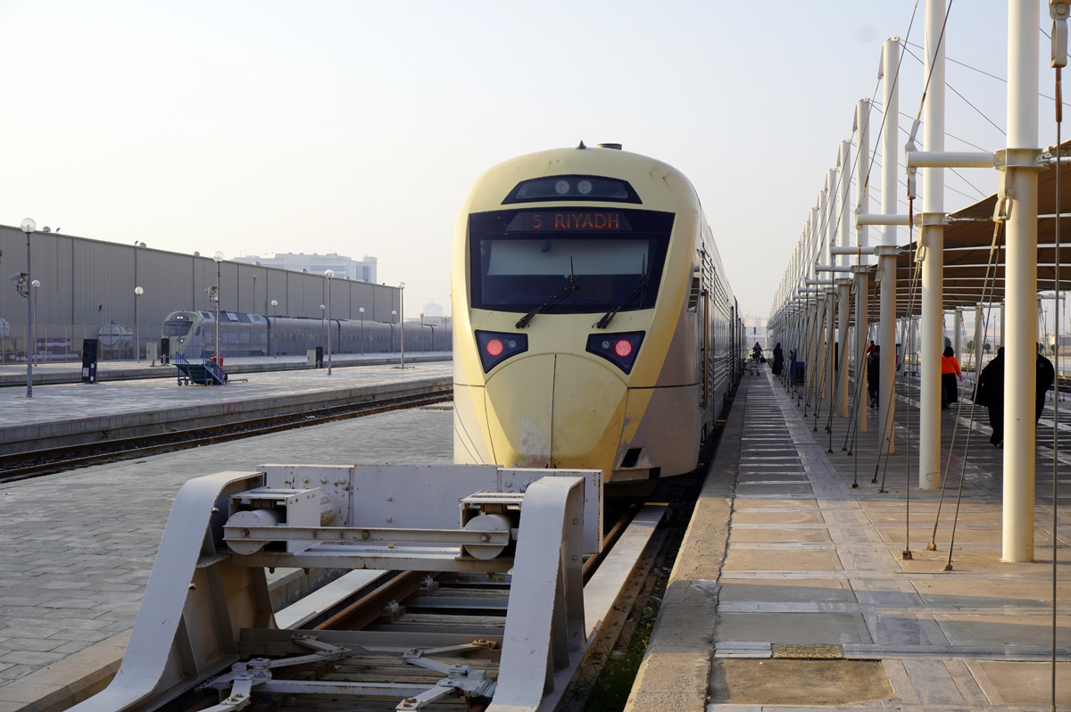 Dammam to Riyadh, Train for Riyadh