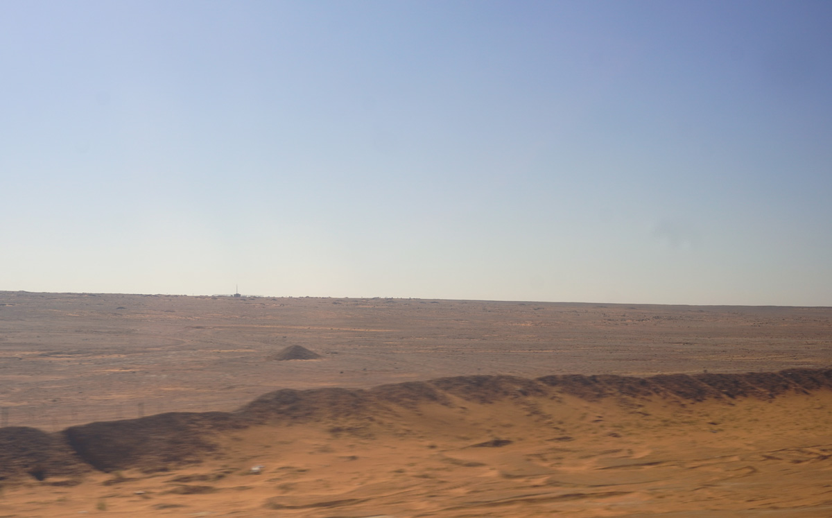Dammam to Riyadh, 71 miles East of Riyadh