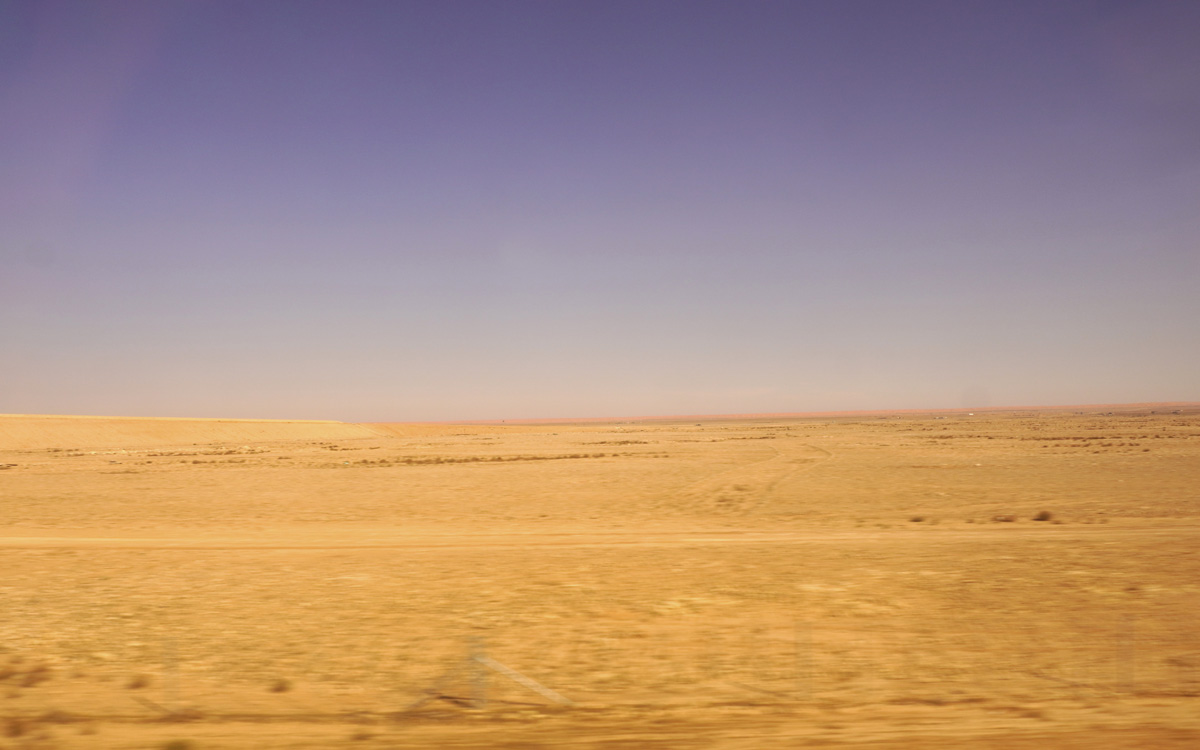 Riyadh to Buraidah, 73 miles East of Buraidah