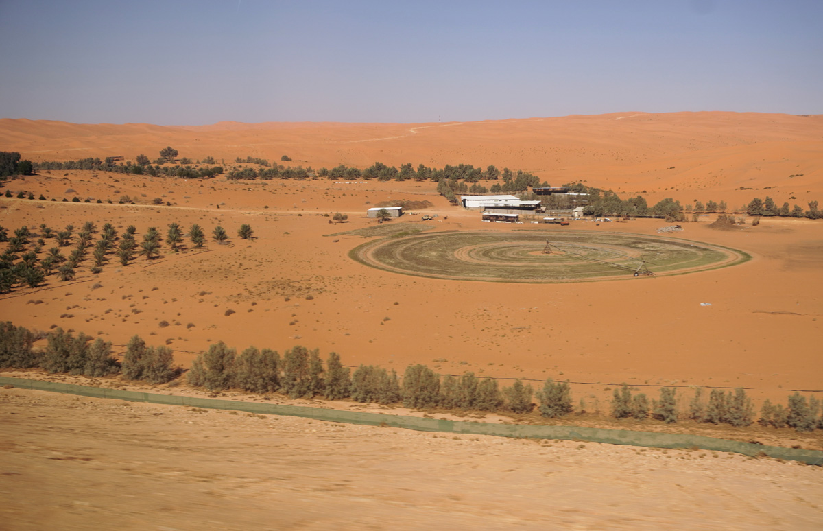 Riyadh to Buraidah, 62 miles East of Buraidah