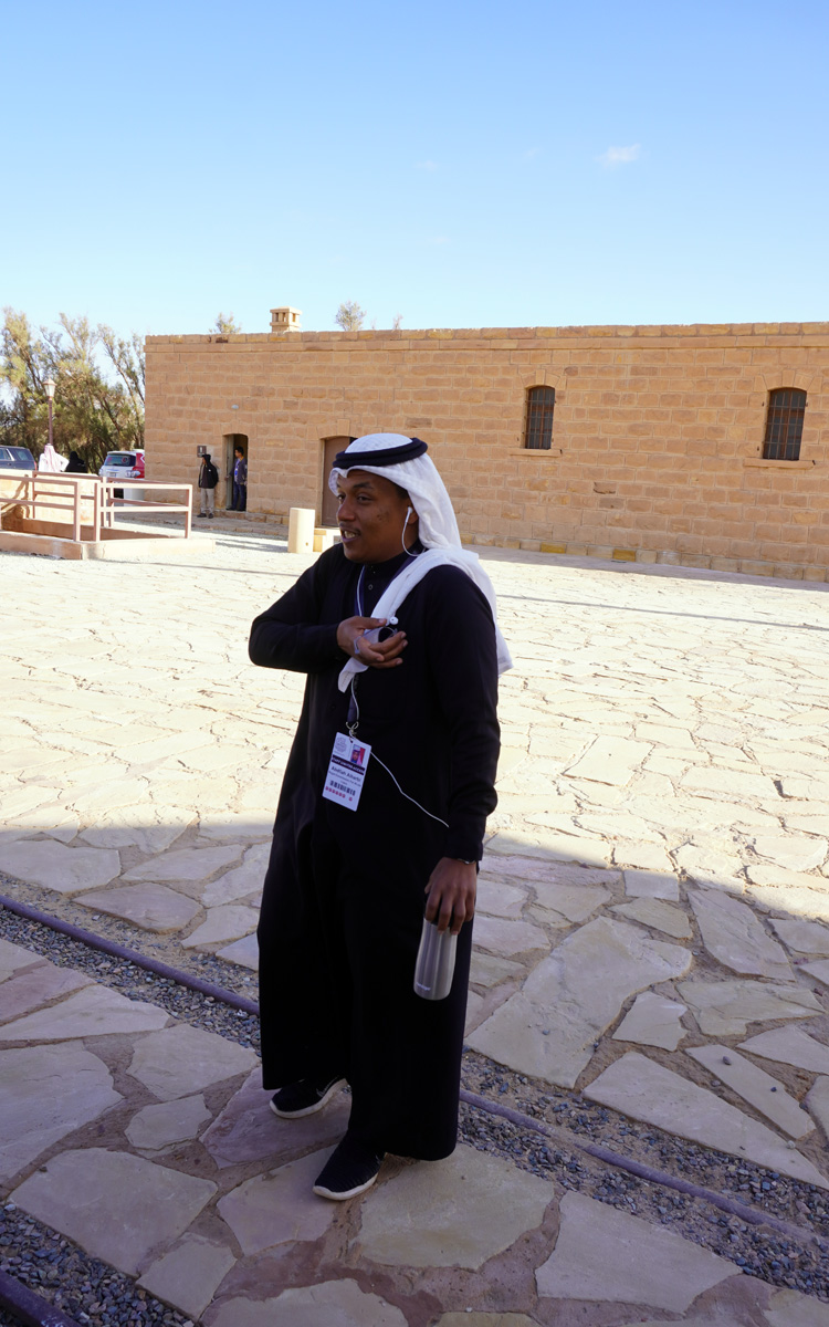 Madain Saleh, Our tour guide