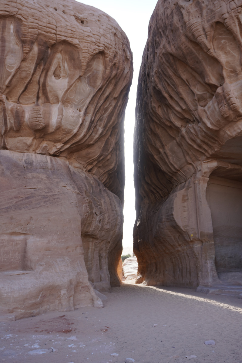 Madain Saleh: Jabal Ithlib, Jabal Ithlib: Siq