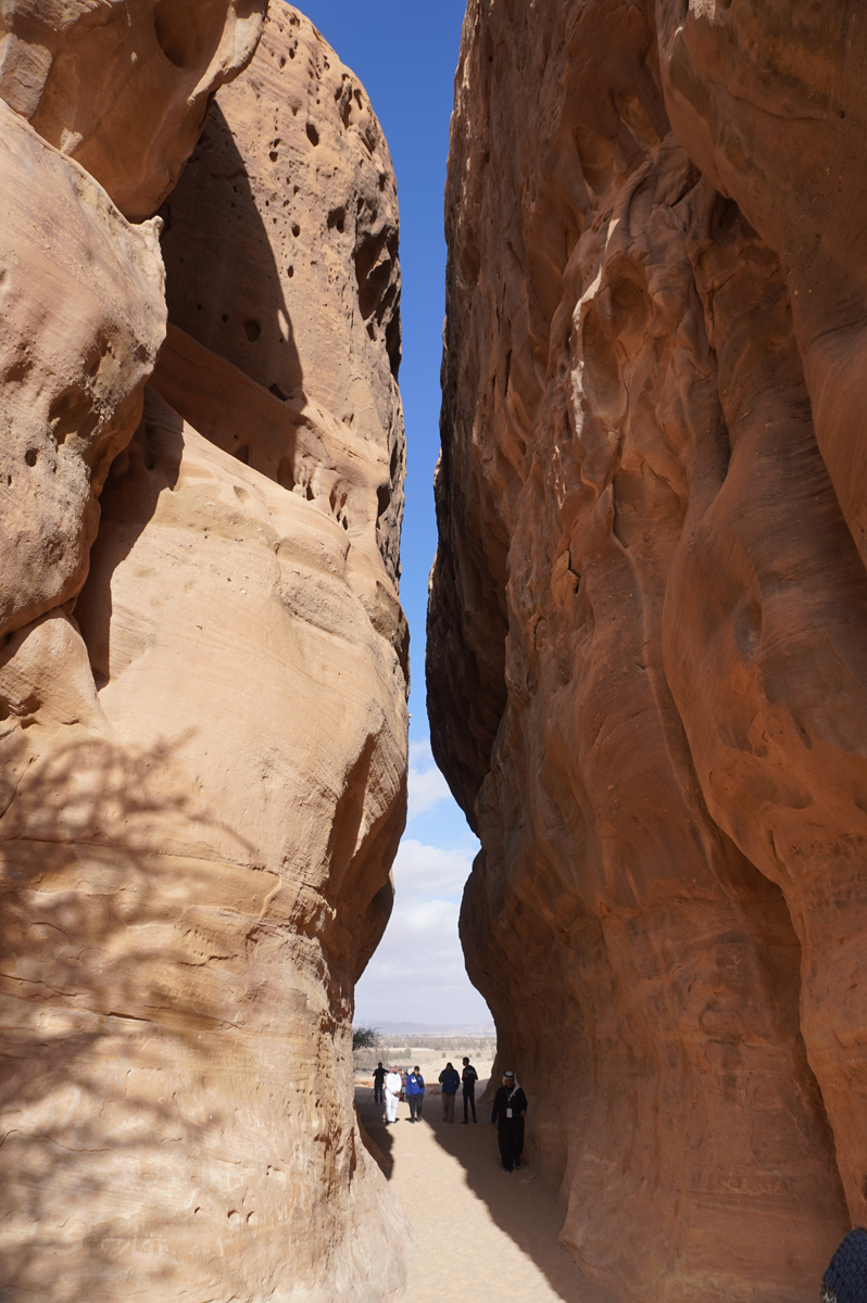 Madain Saleh: Jabal Ithlib, Jabal Ithlib: Siq