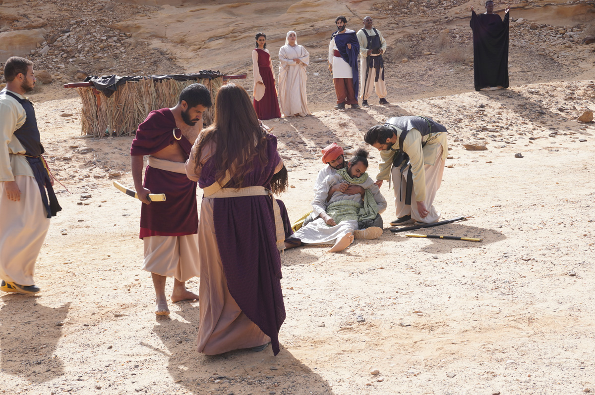 Madain Saleh: Immersive Play, The King