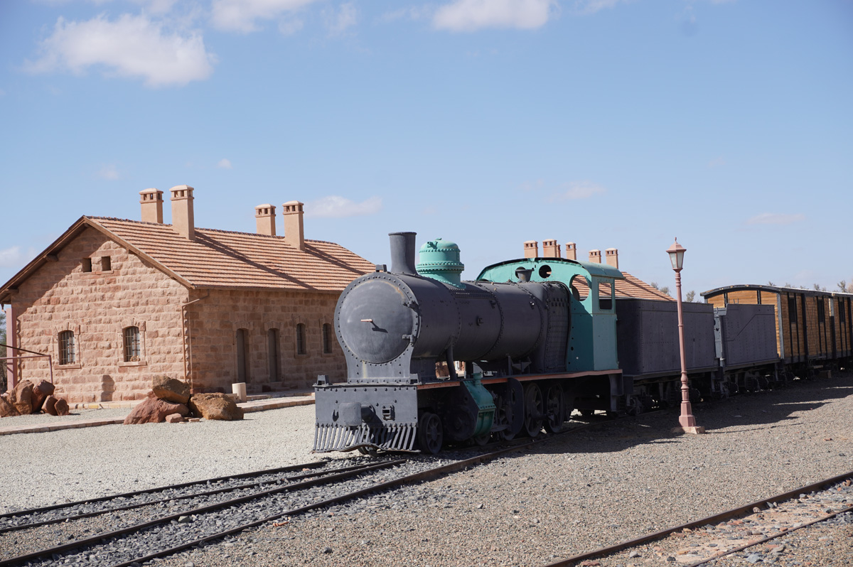 Madain Saleh: Hejaz Railway Station, Hejaz Railway Station