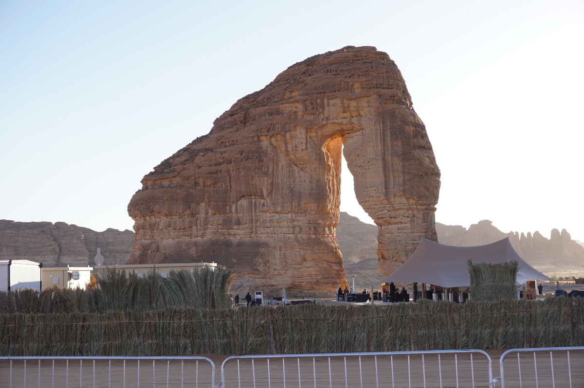 Around Al Ula, Elephant Rock