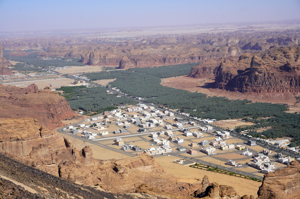 Around Al Ula, View from Al Ula Overview point