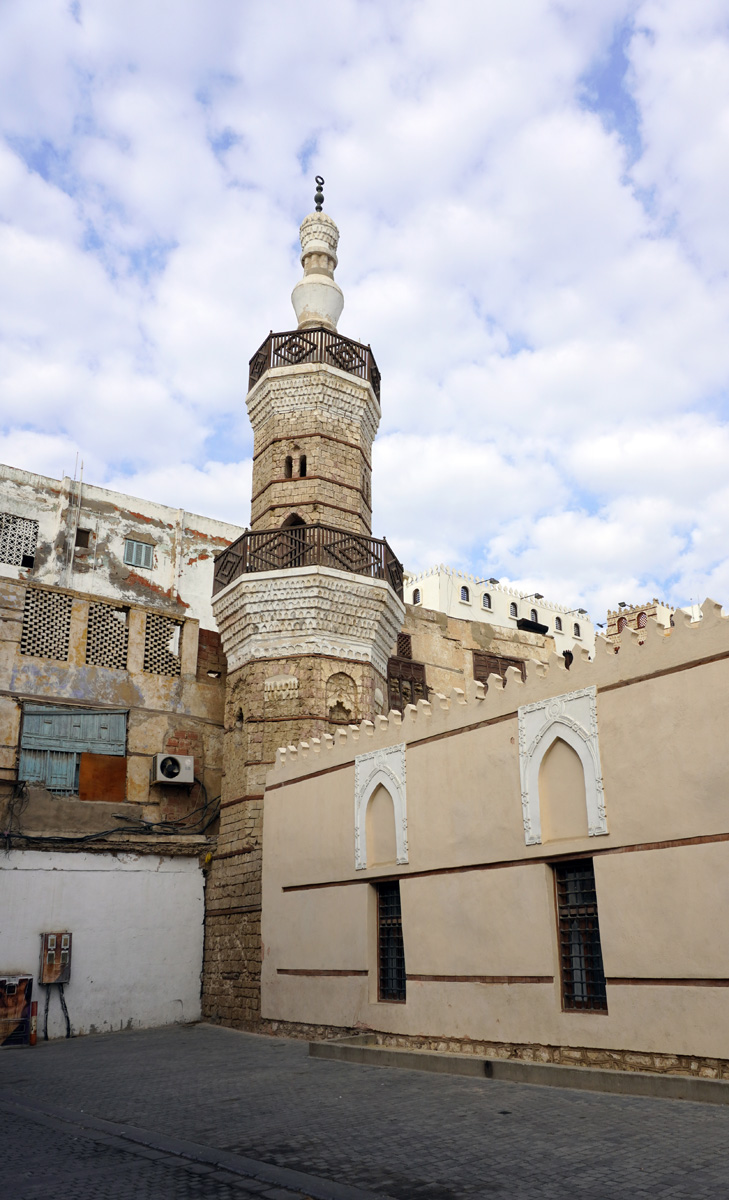Jeddah, Al Shafee mosque minaret