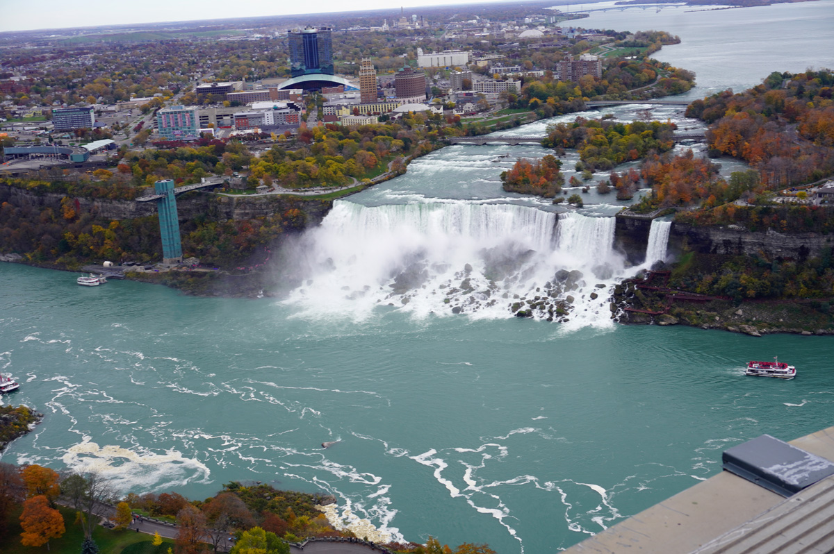 Skylon Tower, American Falls from Skylon Tower