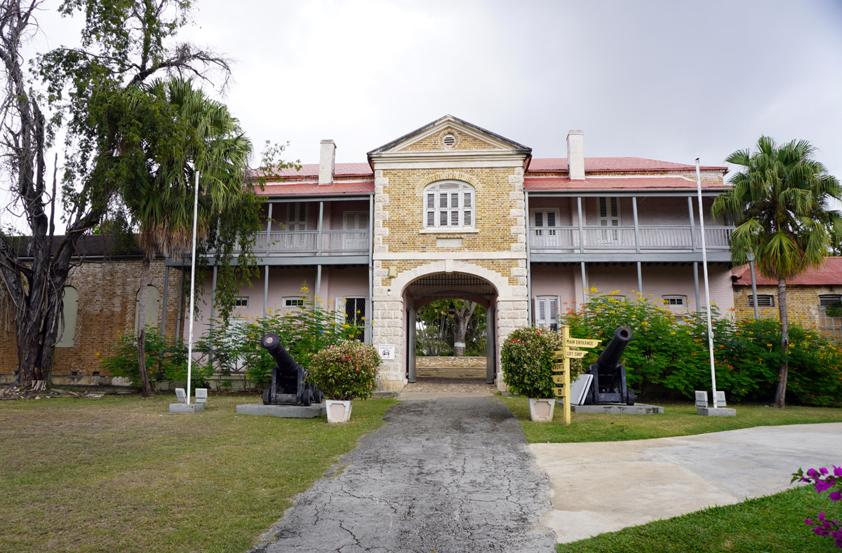 Barbados: Garrison Savannah area, Barbados Museum