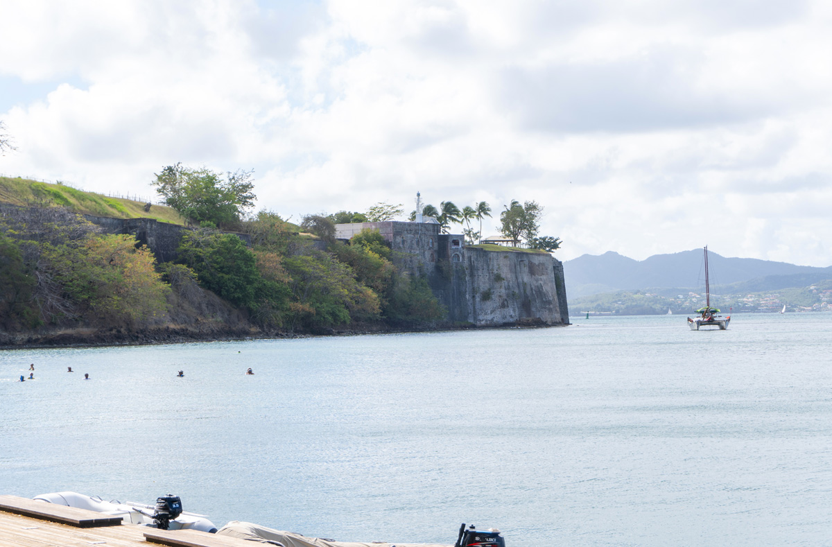 Fort de France, View to Fort St Louis