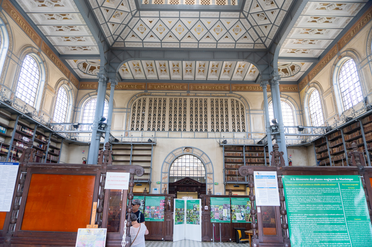 Fort de France, Bibliotheque Schoelcher