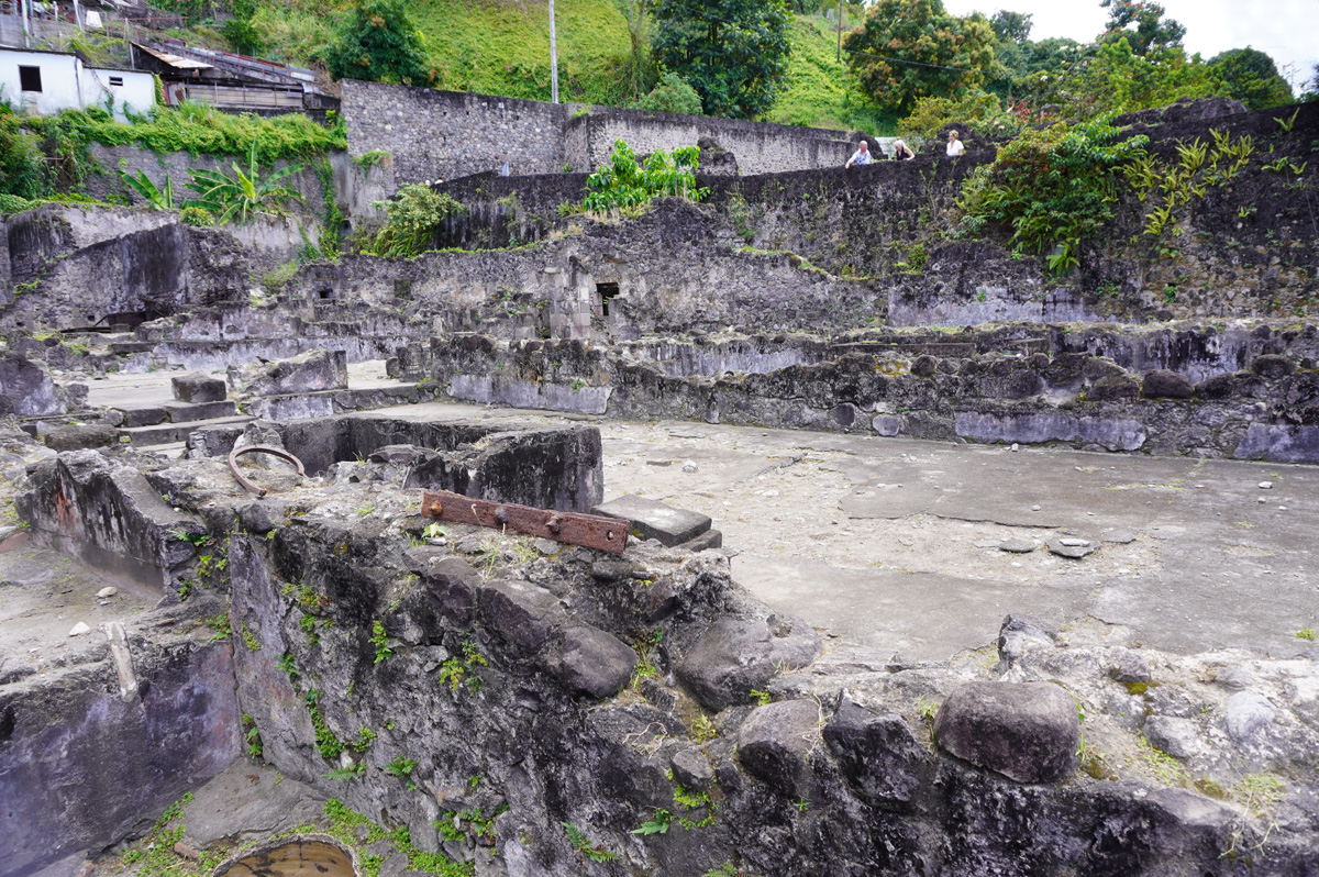 Martinique: St Pierre, The ruined prison