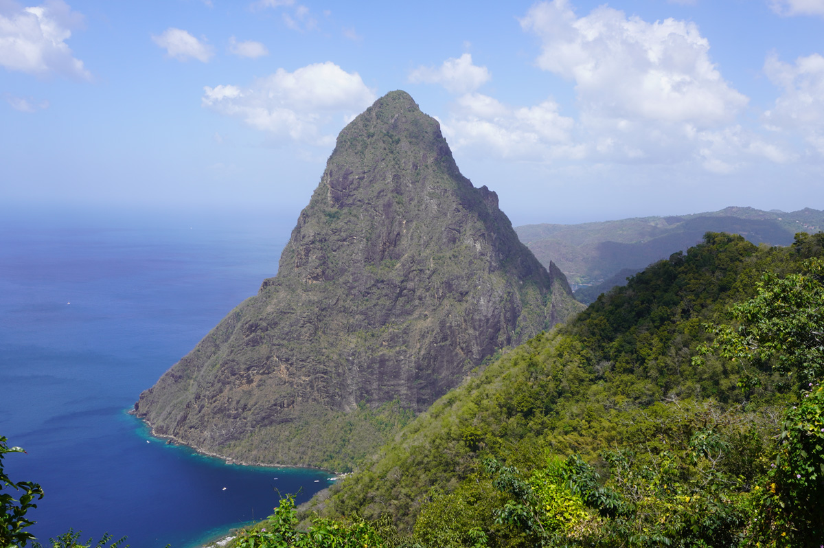 St Lucia: Trip to Soufriere, Petite Piton