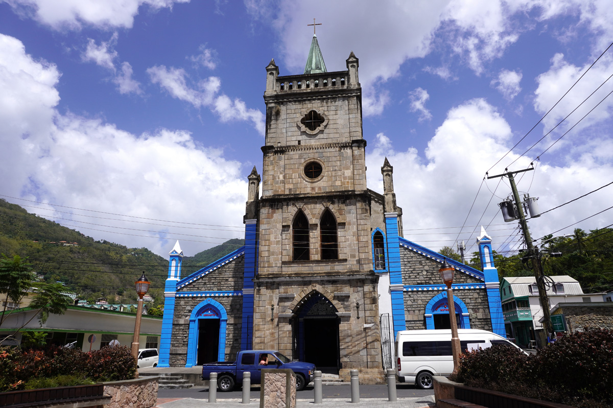 St Lucia: Trip to Soufriere, Soufriere: Church of the Assumption