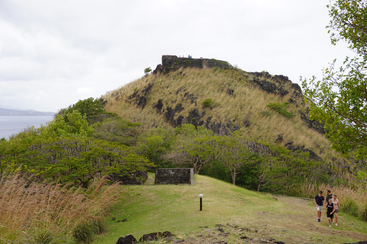St Lucia: Pigeon Island, Fort Rodney (1778)
