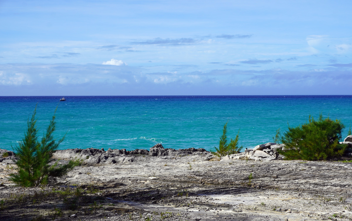 Nassau (Bahamas), Ocean view from Clifton Heritage Park