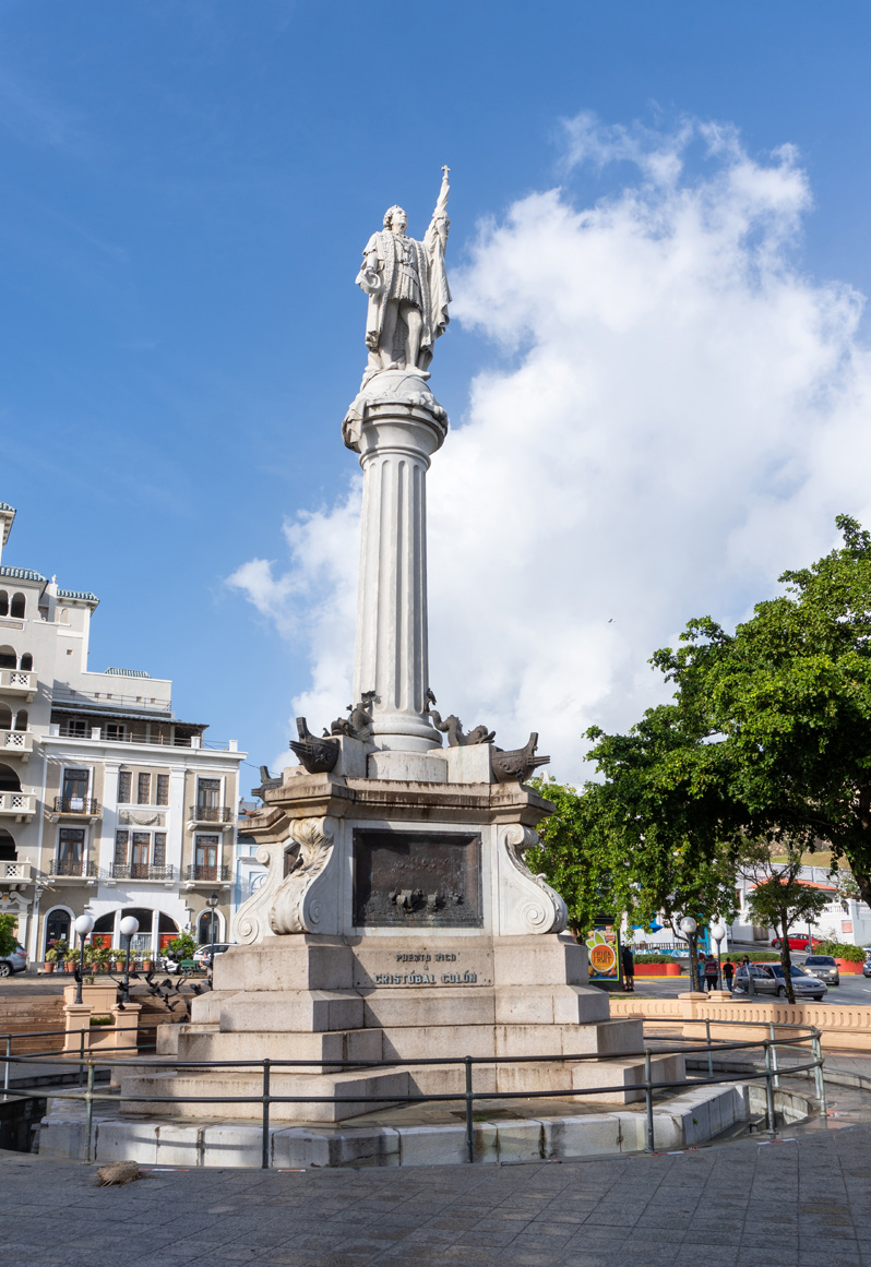 San Juan (Puerto Rico), Columbus statue