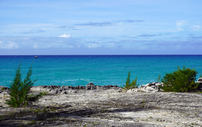 Ocean view from Clifton Heritage Park, Nassau (Bahamas), 2020 Caribbean (Winter)