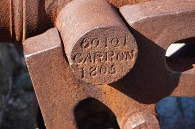Fort Berkeley canon: Carron (1805), Antigua: Nelson's Dockyard, 2020 Caribbean (Winter)