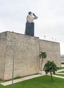Monument to Fray Antonio de Montesino 16th c Defender of Indige, Santo Domingo (Dominican Republic), 2020 Caribbean (Winter)