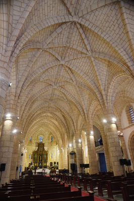Cathedral interior, Santo Domingo (Dominican Republic), 2020 Caribbean (Winter)