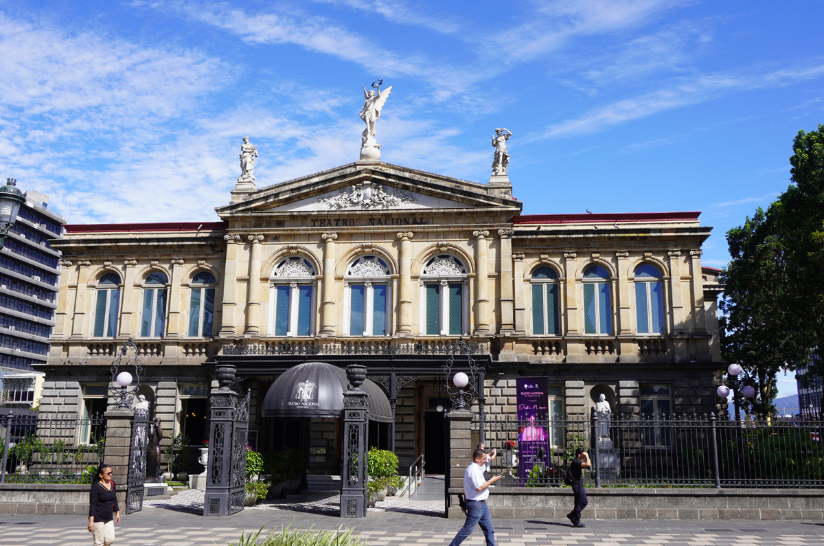 Costa Rica: San Jose, The National Theater (a beloved national icon)