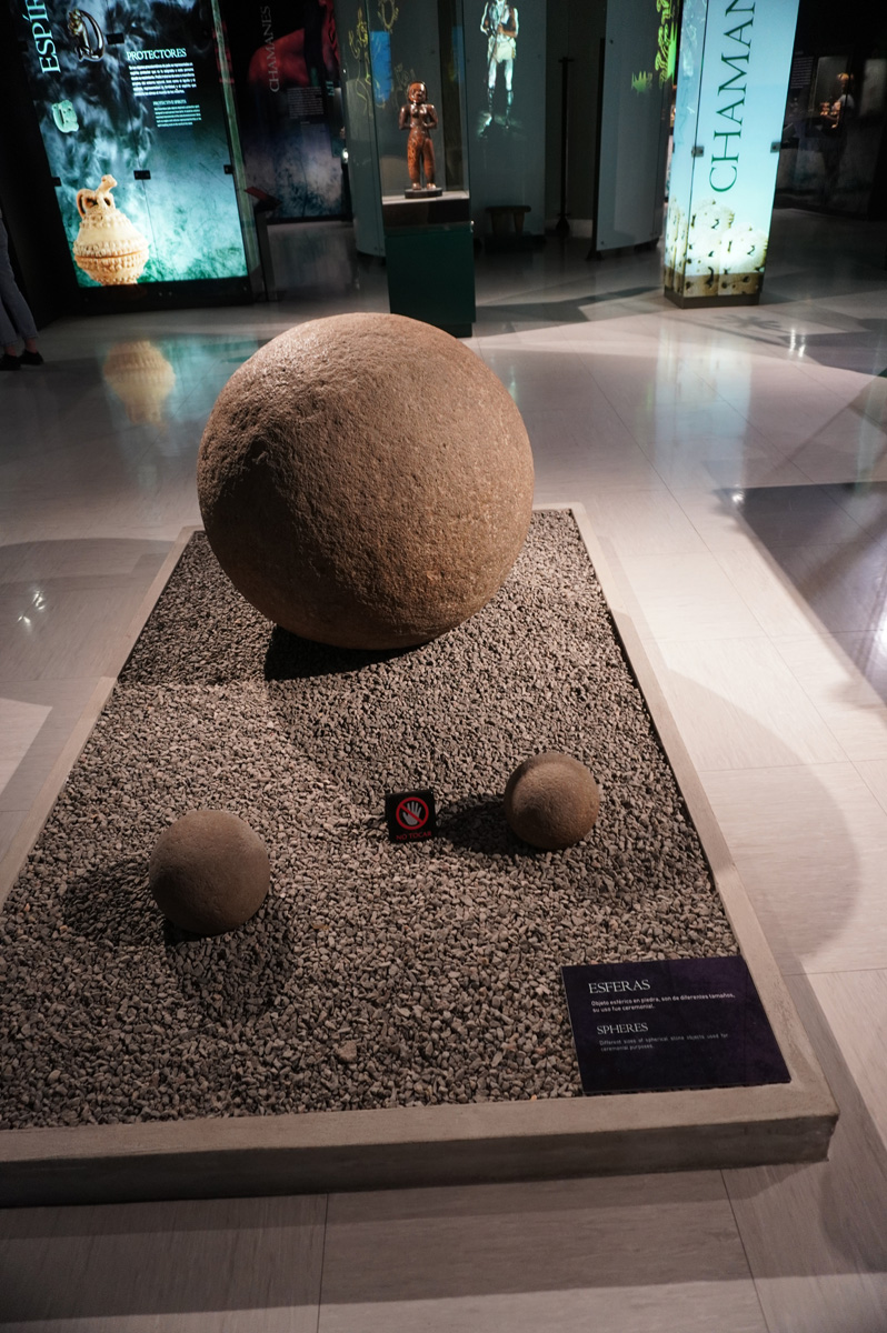 San Jose: Jade Museum, Archetypal carved stone spheres