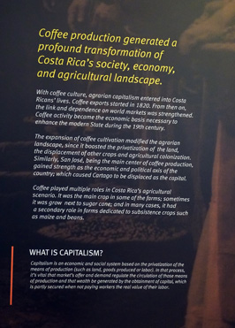 Coffee Country: Overview and biases, San Jose: National Museum, Costa Rica, January 2020