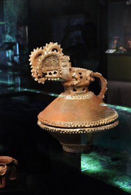 Incense burner, San Jose: Jade Museum, Costa Rica, January 2020