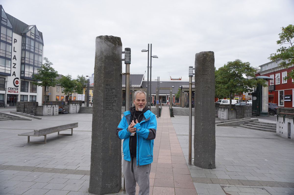 Reykjavik, "Walk with a Viking" guide