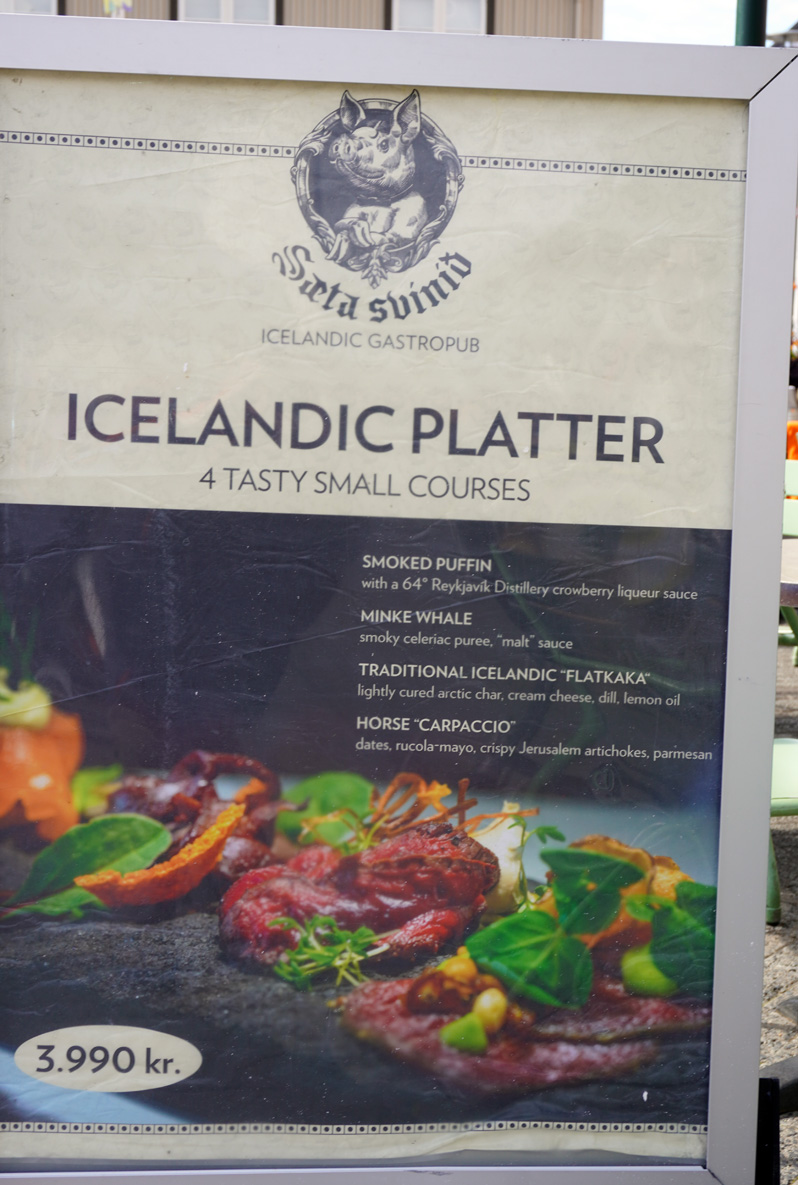 Reykjavik Food, Sæta Svínið Gastropub Icelandic Platter