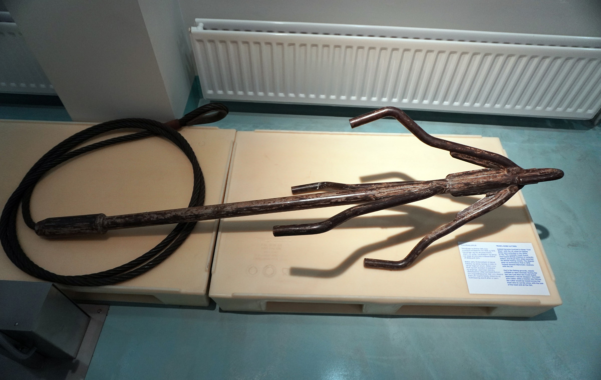 Reykjavik Maritime Museum, Cod Wars Weapon: Trawl Wire Cutters