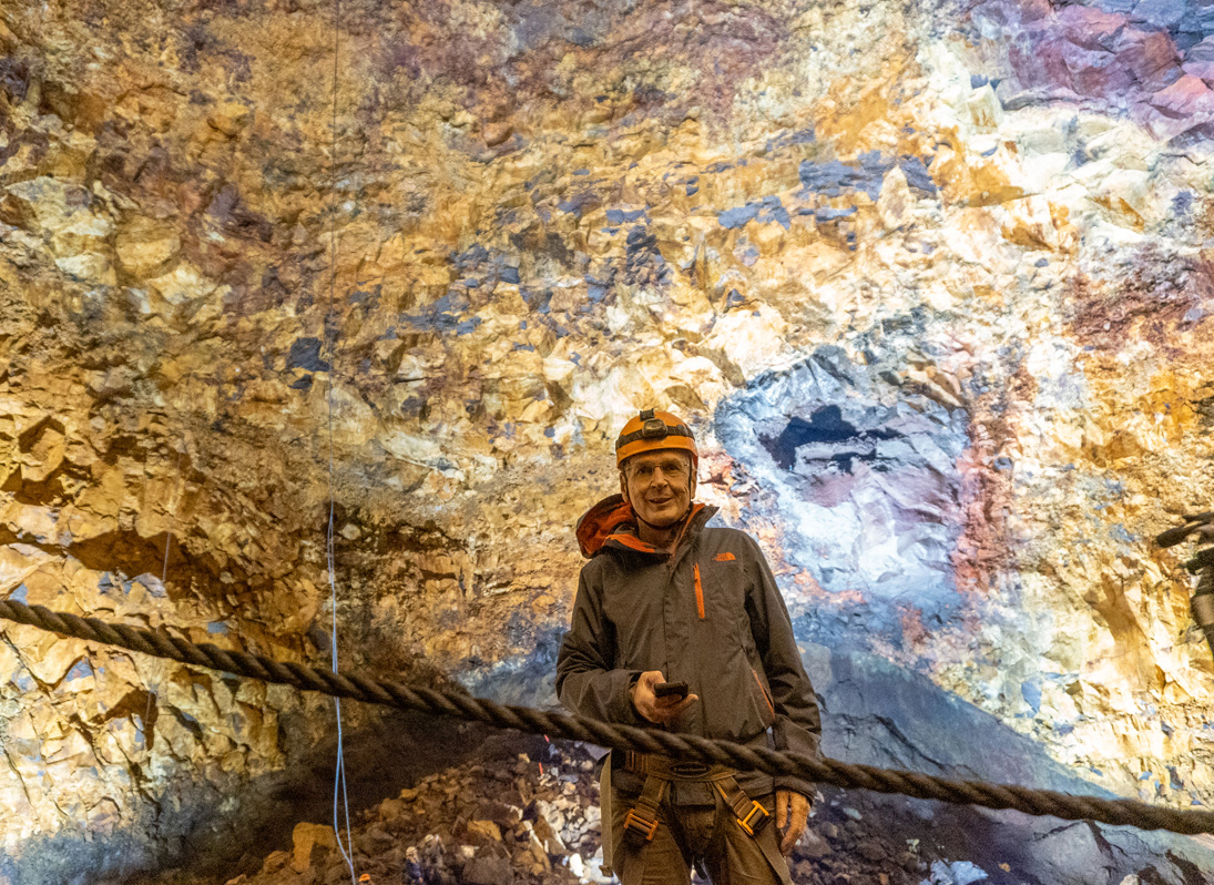 Þríhnúkagígur - Inside the Volcano, Scotsman in Þríhnúkagígur