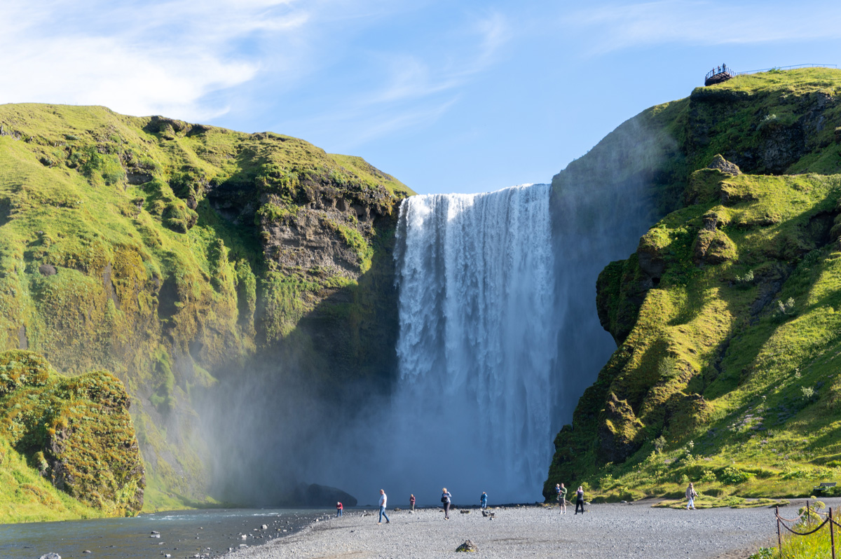 Skogafoss, Skogafoss