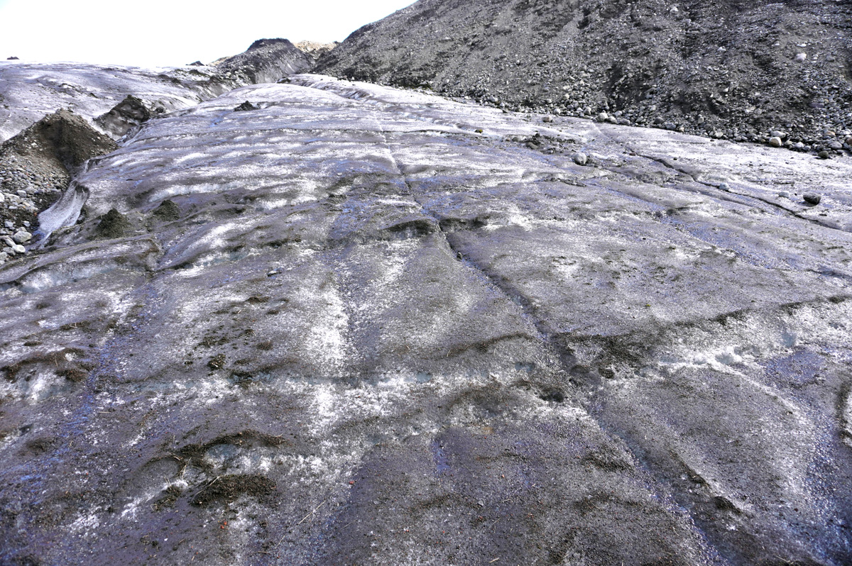 Glacier Hike, How are we going to get up that ice!!??