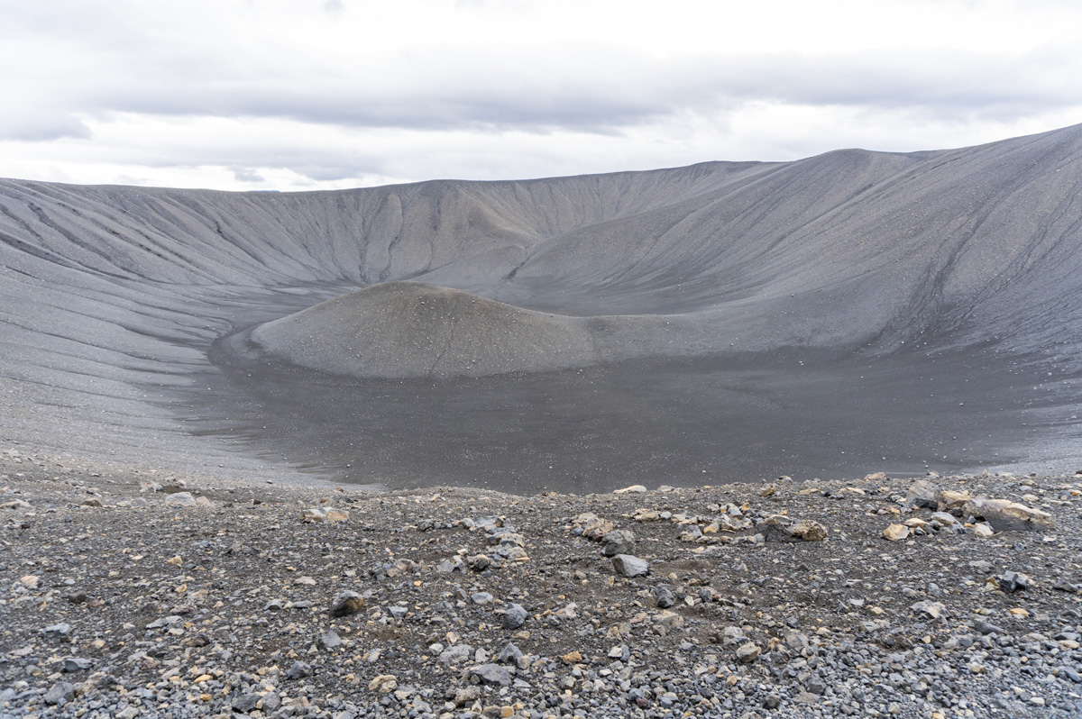 Hverfjall Crater, Hverfjall Crater interior