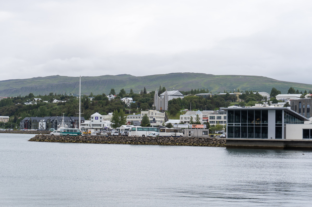 Akureyri, Waterfront view