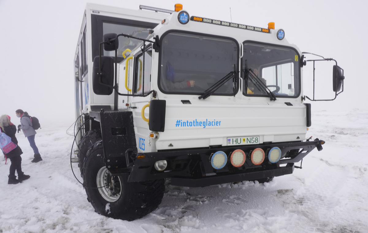 Into the Glacier, Time to head back down