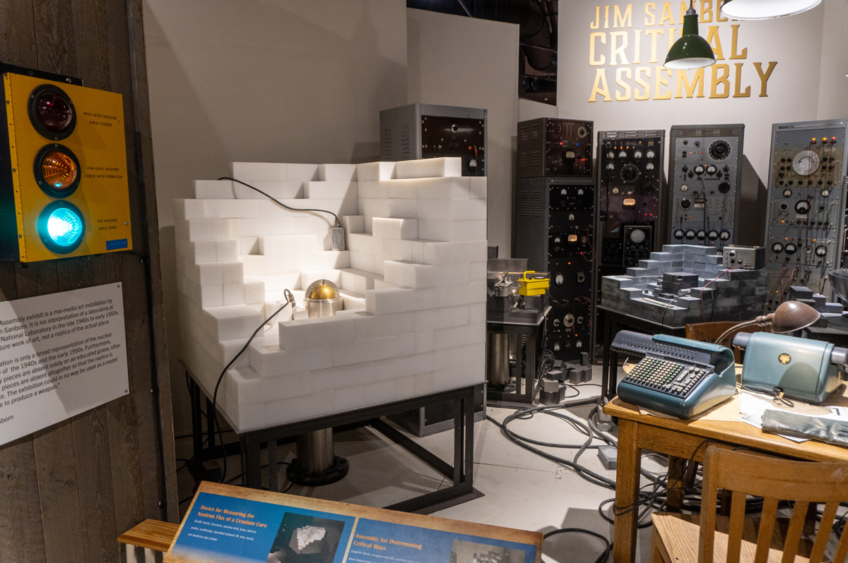 National Museum of Nuclear Science & History, Los Alamos assembly mockup