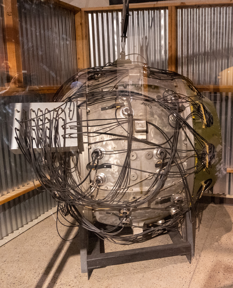 National Museum of Nuclear Science & History, Replica of the "Gadget" (Trinity test device)