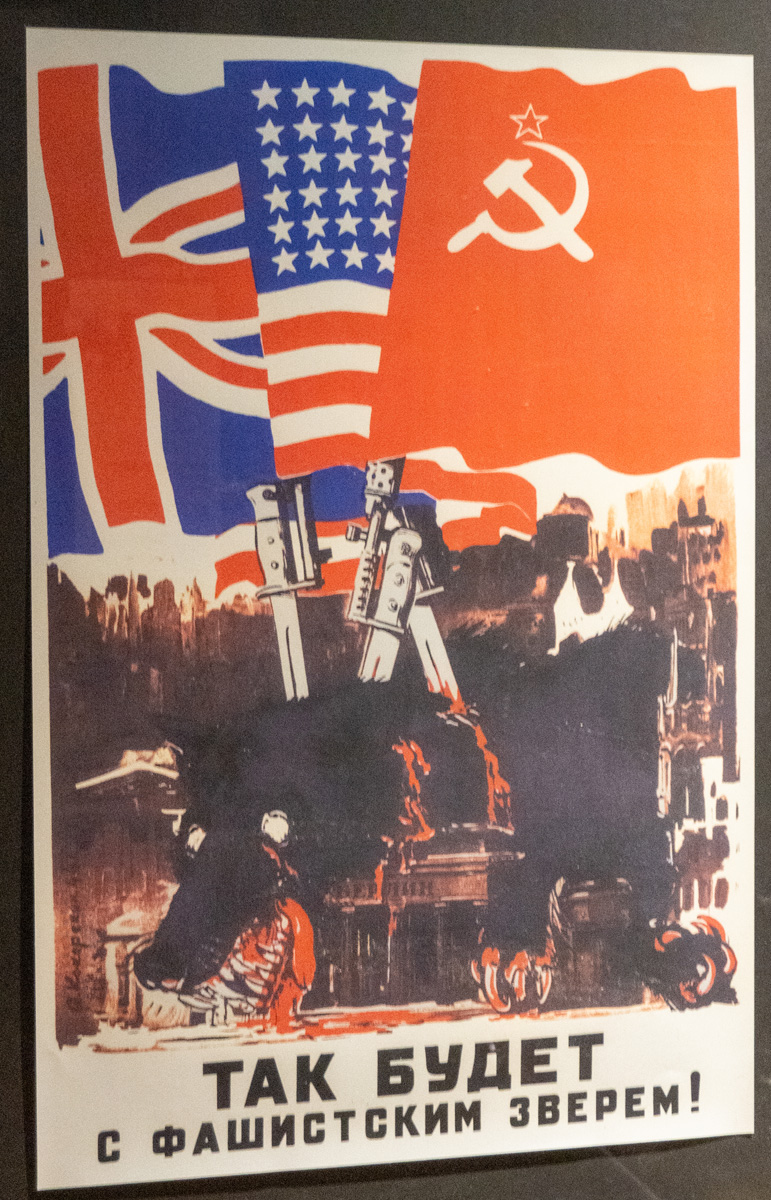 National Museum of Nuclear Science & History, Gratuitous Soviet Propaganada Poster
